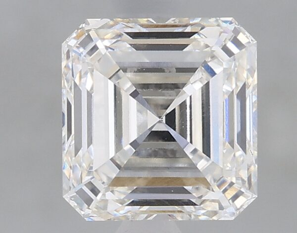 1.32 carat, G colour, VVS2 clarity, Asscher shape, Lab Grown Diamond.