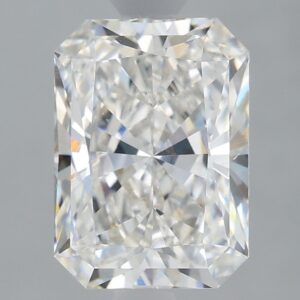 1.75 carat, G colour, VS1 clarity, Radiant shape, Lab Grown Diamond.