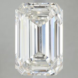 4.67 carat, G colour, VS1 clarity, Emerald shape, Lab Grown Diamond.