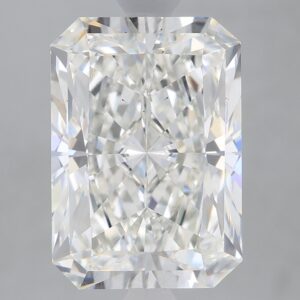 3.28 carat, G colour, VS2 clarity, Radiant shape, Lab Grown Diamond.