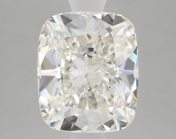 1.64 carat, G colour, VS1 clarity, Cushion shape, Lab Grown Diamond.