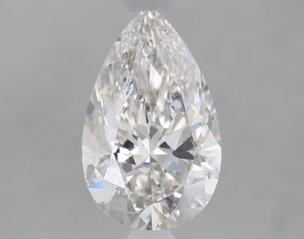 1.03 carat, F colour, VS1 clarity, Pear shape, Lab Grown Diamond.