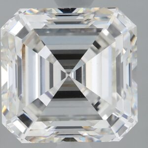 2.7 carat, G colour, VS1 clarity, Asscher shape, Lab Grown Diamond.