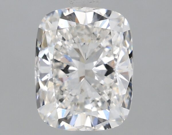 1.38 carat, G colour, VS2 clarity, Cushion shape, Lab Grown Diamond.