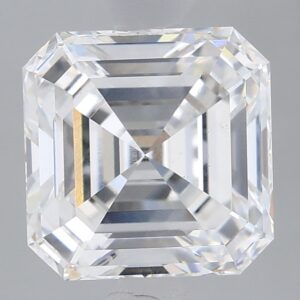 1.66 carat, E colour, VS1 clarity, Asscher shape, Lab Grown Diamond.