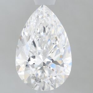1.48 carat, D colour, VS1 clarity, Pear shape, Lab Grown Diamond.