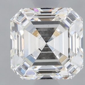 1.22 carat, G colour, VS2 clarity, Asscher shape, Lab Grown Diamond.