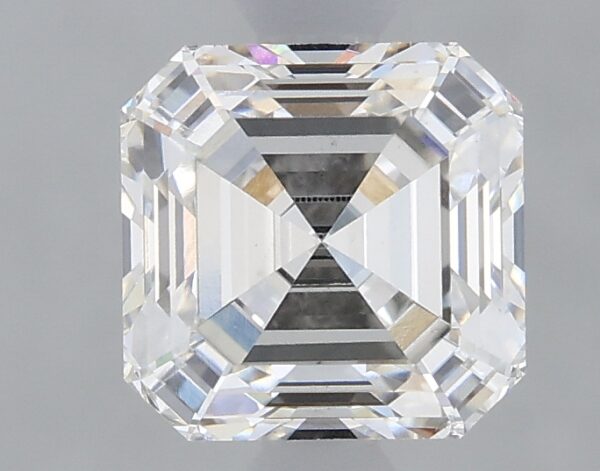 1.22 carat, G colour, VS2 clarity, Asscher shape, Lab Grown Diamond.