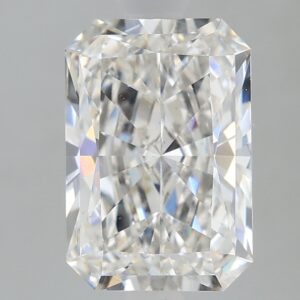 1.65 carat, G colour, VS1 clarity, Radiant shape, Lab Grown Diamond.