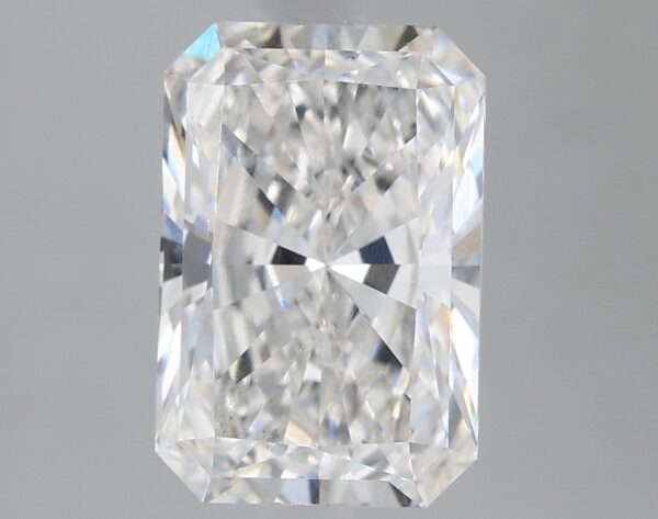 1.64 carat, F colour, VS1 clarity, Radiant shape, Lab Grown Diamond.
