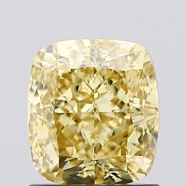 1.23 carat,  colour, VS1 clarity, Cushion shape, Lab Grown Diamond.