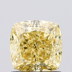 1.04 carat,  colour, VVS1 clarity, Cushion shape, Lab Grown Diamond.