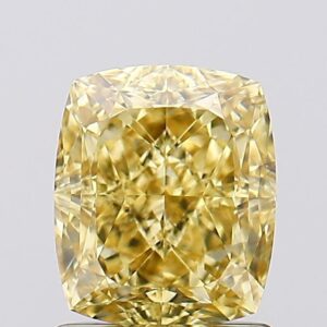 1.53 carat,  colour, VS2 clarity, Cushion shape, Lab Grown Diamond.