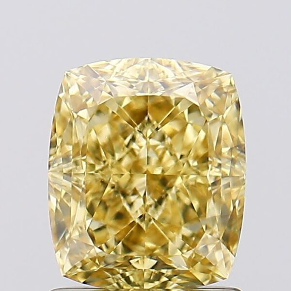 1.53 carat,  colour, VS2 clarity, Cushion shape, Lab Grown Diamond.