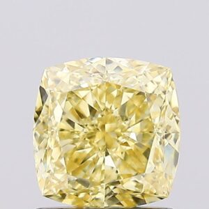 1.15 carat,  colour, SI1 clarity, Cushion shape, Lab Grown Diamond.
