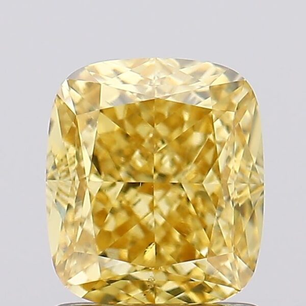 1.53 carat,  colour, VS2 clarity, Cushion shape, Lab Grown Diamond.