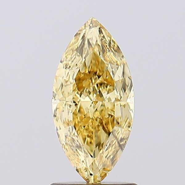 1.53 carat,  colour, SI2 clarity, Marquise shape, Lab Grown Diamond.