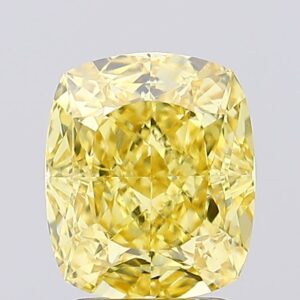 3.07 carat,  colour, VS1 clarity, Cushion shape, Lab Grown Diamond.