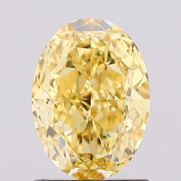 1.25 carat,  colour, VS2 clarity, Oval shape, Lab Grown Diamond.