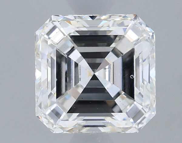 1.46 carat, F colour, VS2 clarity, Asscher shape, Lab Grown Diamond.