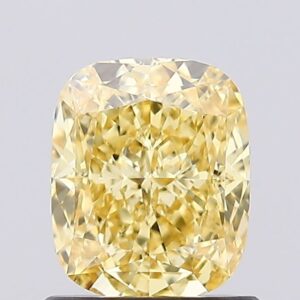 1.05 carat,  colour, VVS2 clarity, Cushion shape, Lab Grown Diamond.