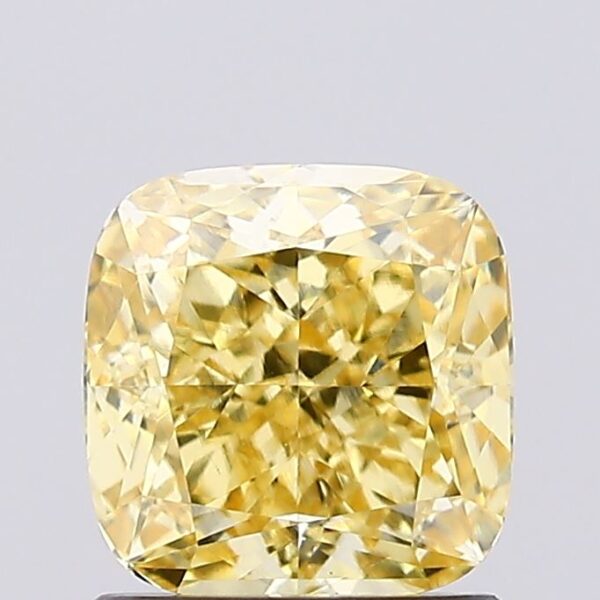 1.18 carat,  colour, VVS2 clarity, Cushion shape, Lab Grown Diamond.
