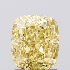 1.56 carat,  colour, VS1 clarity, Cushion shape, Lab Grown Diamond.