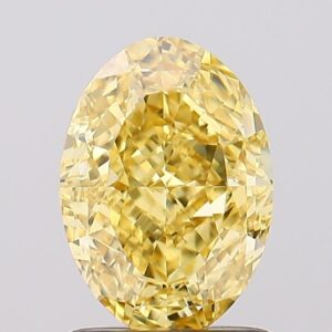 1.58 carat,  colour, VS1 clarity, Oval shape, Lab Grown Diamond.