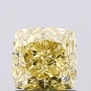 1.11 carat,  colour, VS1 clarity, Cushion shape, Lab Grown Diamond.
