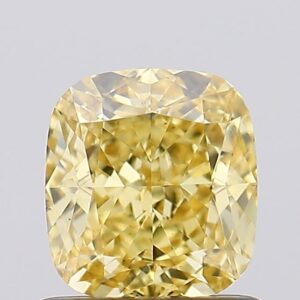 1.05 carat,  colour, VS2 clarity, Cushion shape, Lab Grown Diamond.