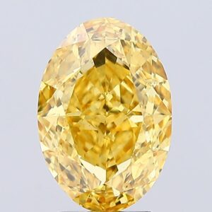 3.52 carat,  colour, VS1 clarity, Oval shape, Lab Grown Diamond.