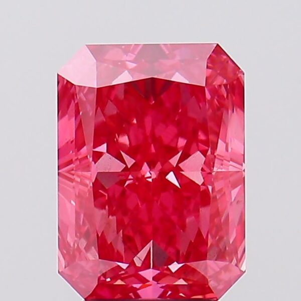3.98 carat,  colour, SI1 clarity, Radiant shape, Lab Grown Diamond.