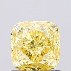 1.02 carat,  colour, SI1 clarity, Cushion shape, Lab Grown Diamond.