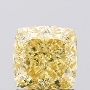 1.34 carat,  colour, VS2 clarity, Cushion shape, Lab Grown Diamond.