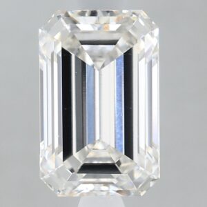 1.71 carat, G colour, VS2 clarity, Emerald shape, Lab Grown Diamond.