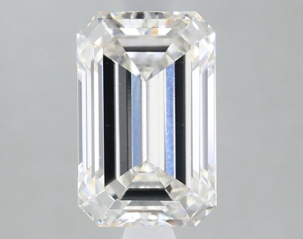 1.71 carat, G colour, VS2 clarity, Emerald shape, Lab Grown Diamond.