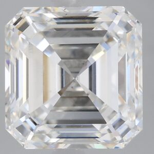 2.94 carat, G colour, VS1 clarity, Asscher shape, Lab Grown Diamond.