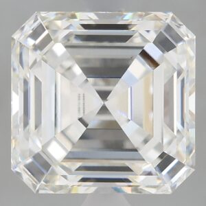 3.42 carat, G colour, VS1 clarity, Asscher shape, Lab Grown Diamond.