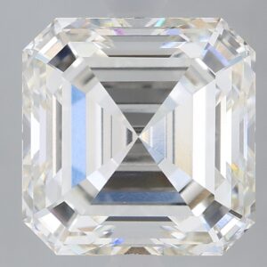 3.36 carat, G colour, VVS2 clarity, Asscher shape, Lab Grown Diamond.