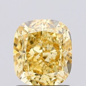 1.52 carat,  colour, VS1 clarity, Cushion shape, Lab Grown Diamond.