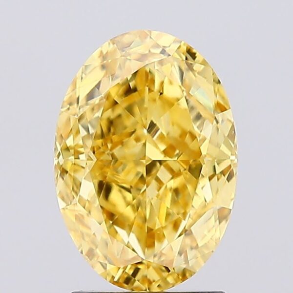 2.13 carat,  colour, VS1 clarity, Oval shape, Lab Grown Diamond.