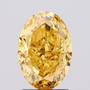 2.09 carat,  colour, VS2 clarity, Oval shape, Lab Grown Diamond.