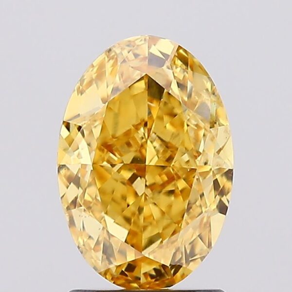 2.09 carat,  colour, VS2 clarity, Oval shape, Lab Grown Diamond.