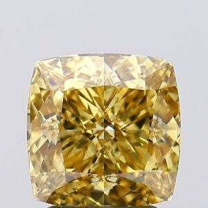 2.6 carat,  colour, SI1 clarity, Cushion shape, Lab Grown Diamond.