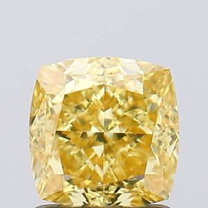 1.6 carat,  colour, VS1 clarity, Cushion shape, Lab Grown Diamond.