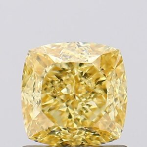 1.22 carat,  colour, VVS2 clarity, Cushion shape, Lab Grown Diamond.