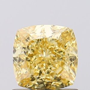 1.11 carat,  colour, VS1 clarity, Cushion shape, Lab Grown Diamond.