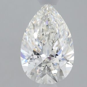 1.22 carat, G colour, VS2 clarity, Pear shape, Lab Grown Diamond.