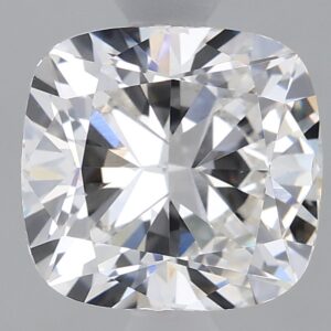 1.63 carat, F colour, VVS2 clarity, Cushion shape, Lab Grown Diamond.