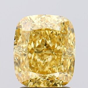 2.29 carat,  colour, VS2 clarity, Cushion shape, Lab Grown Diamond.